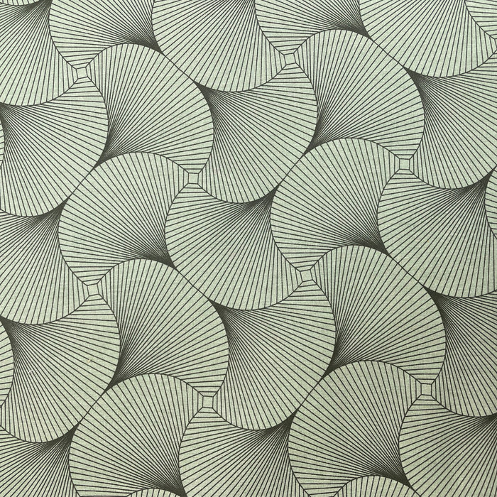 Beschichtete Baumwolle Abstrakt grau