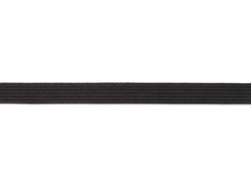 Gummiband 10 mm schwarz - Länge: 2 m