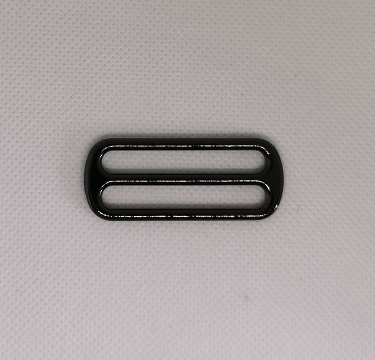 Leiterschnalle Metall 40mm schwarz