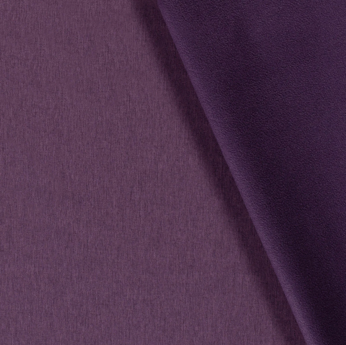 violetter-melange-softshell-stoff-stoffpilz