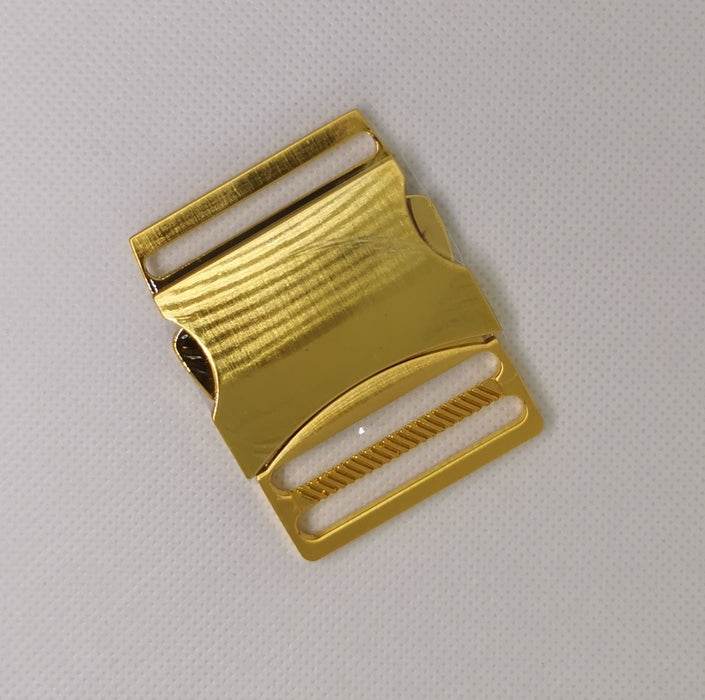 Steckschnalle Metall 40mm "Gold"
