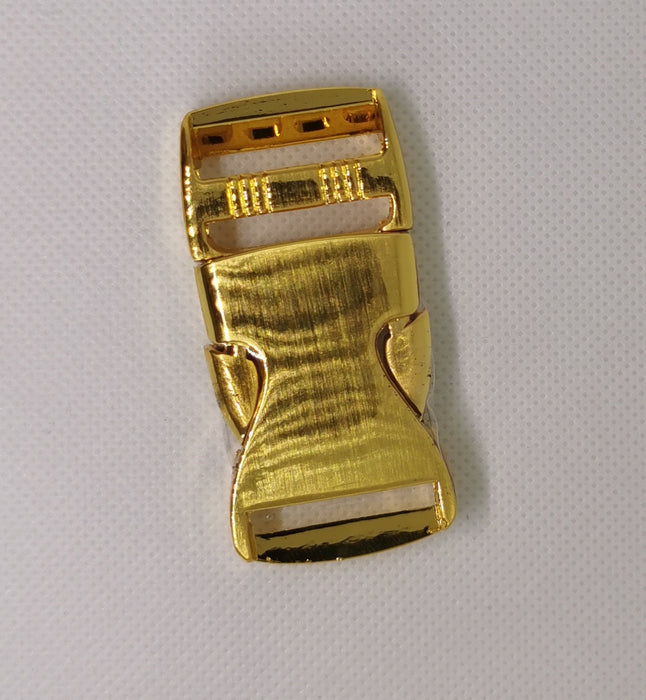 Steckschnalle Metall 25mm "Gold"