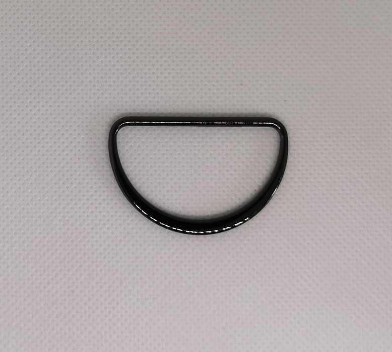 D-Ring Metall 40mm schwarz