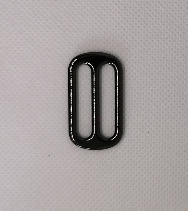 Leiterschnalle Metall 25mm schwarz