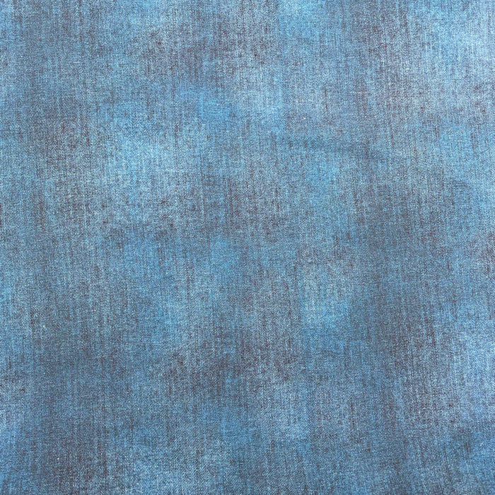 Sommersweat (French Terry) blau  Jeansoptik