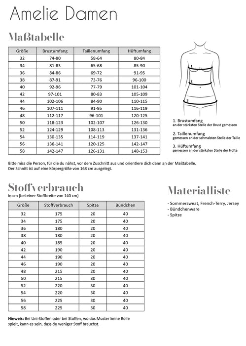 Kleid Amelie Damen von Fadenkäfer