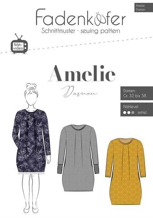 Kleid Amelie Damen von Fadenkäfer