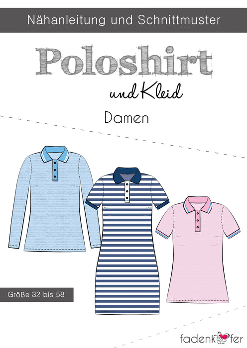Poloshirt und Kleid Damen von Fadenkäfer