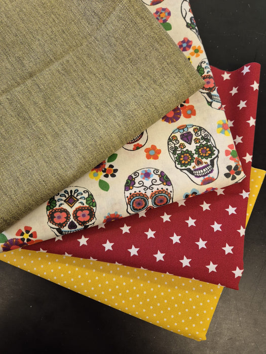 Restpaket beschichtete Baumwolle 412