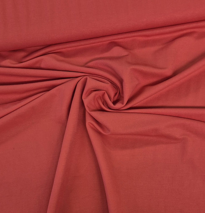 Viscose feiner Polo Jersey  rotfuchsia