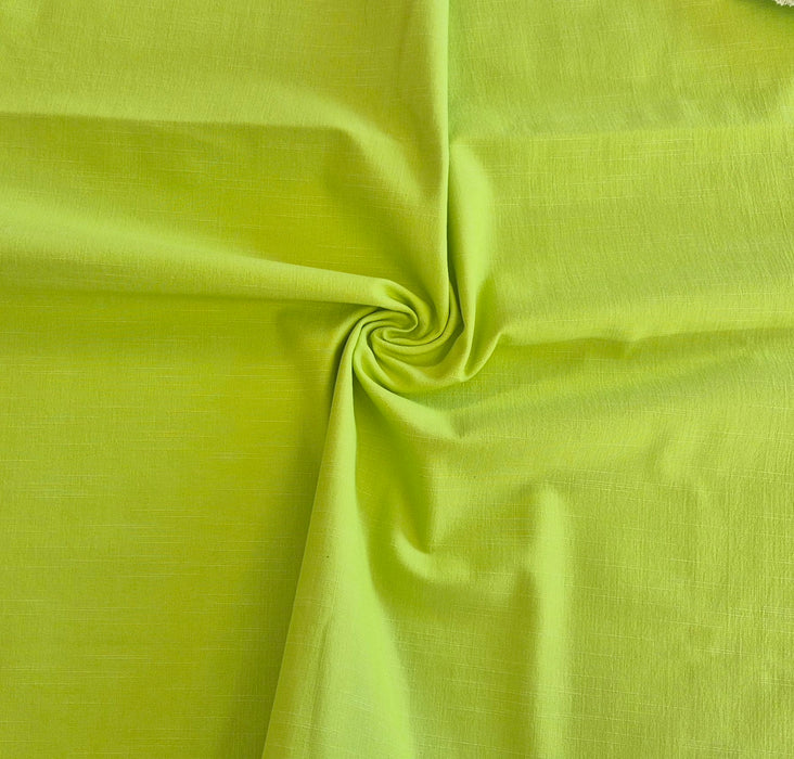 Hilco Denim Jeans "Gina" lemon grün Reststück à 65cm
