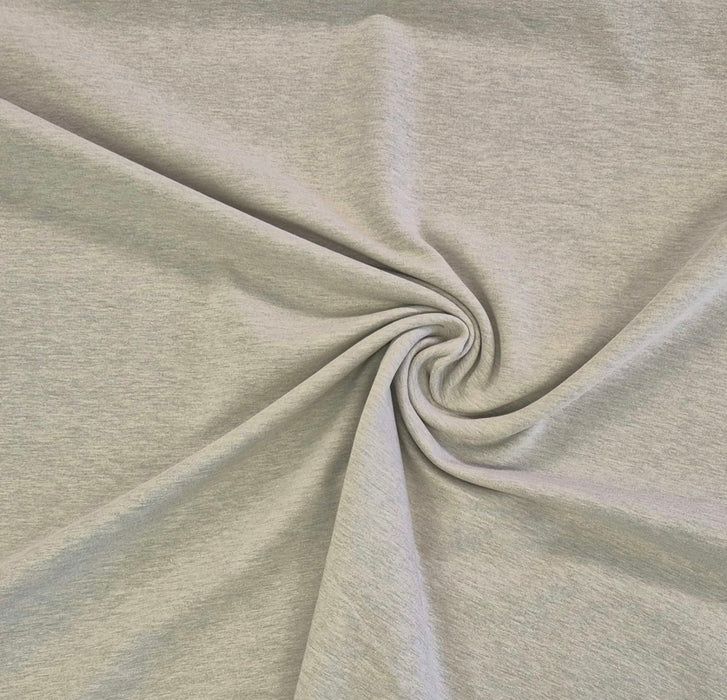 Sommersweat "Crop" beige - meliert