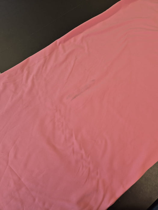 Softshell Stoff kaschiert uni rosa B-Ware diev. Flecken 1.3m