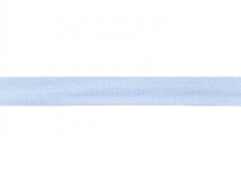 Elastisches Jersey - Schrägband 20 mm hellblau