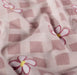 blumen-rosa-karo-flanell-stoff-stoffpilz