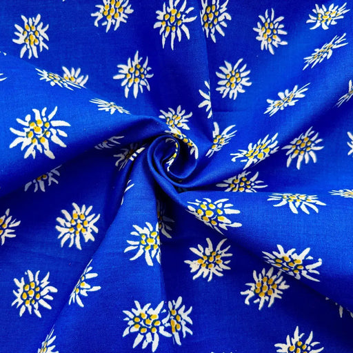 blauer-baumwolle-edelweiss-blumen-stoff-stoffpilz