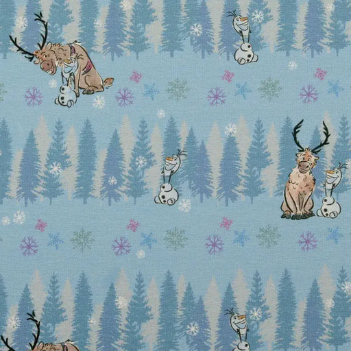 olaf-kristof-elsa-disney-frozen-baumwolljersey-himmelblau-stoff-stoffpilz