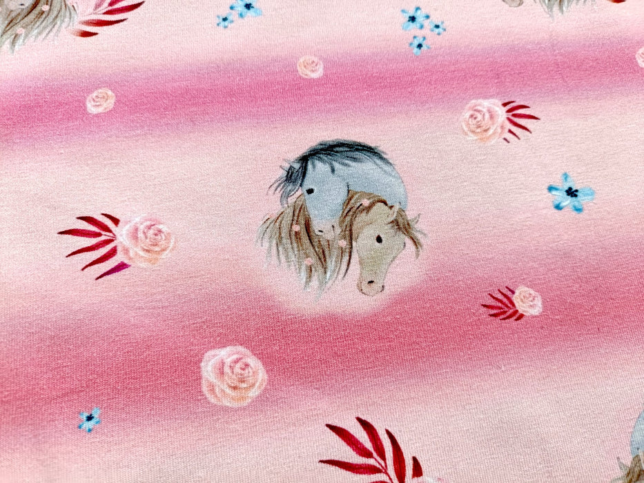 baumwolljersey-pferde-pink-stoff-stoffpilz