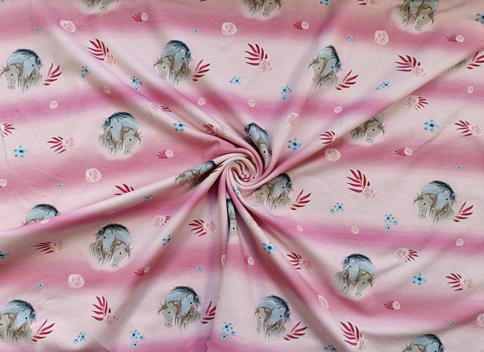 baumwolljersey-pferde-pink-stoff-stoffpilz