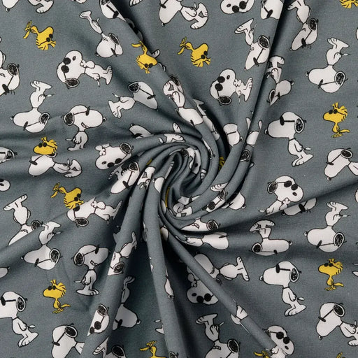 baumwolljersey-grau-snoopy-stoff-stoffpilz