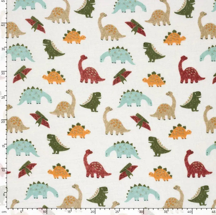 dinosaurier-bedruckt-baumwolle-musselin-stoffe-stoffpilz