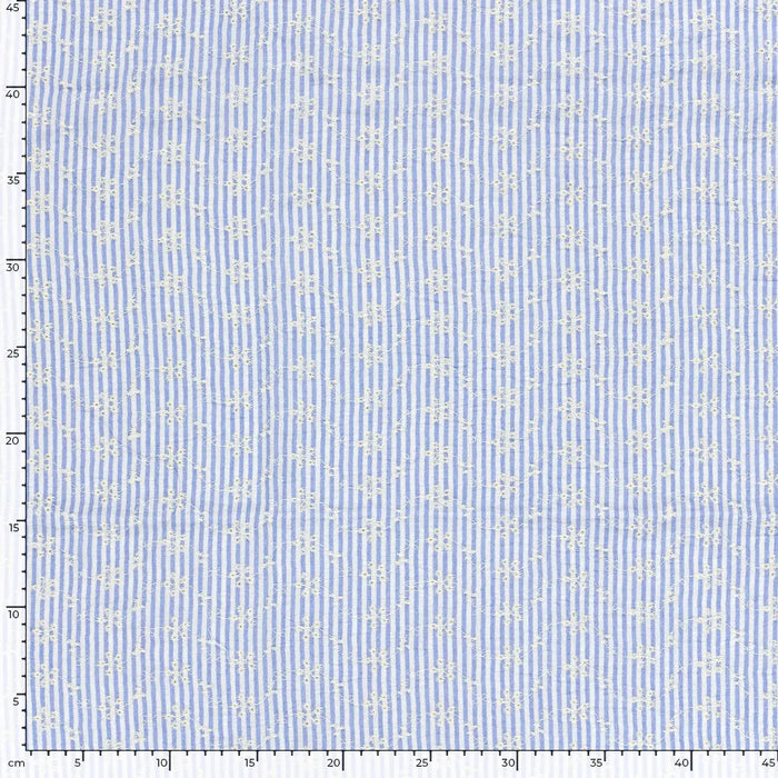 blau-streifen-blumen-stickerei-uni-stoffe-stoffpilz