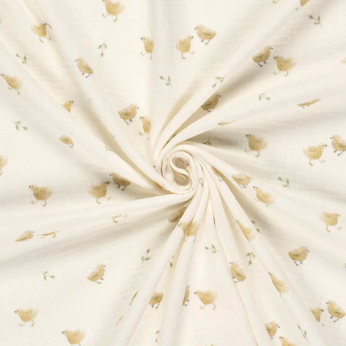 kueken-weiss-bedruckt-musselin-stoffe-stoffpilz