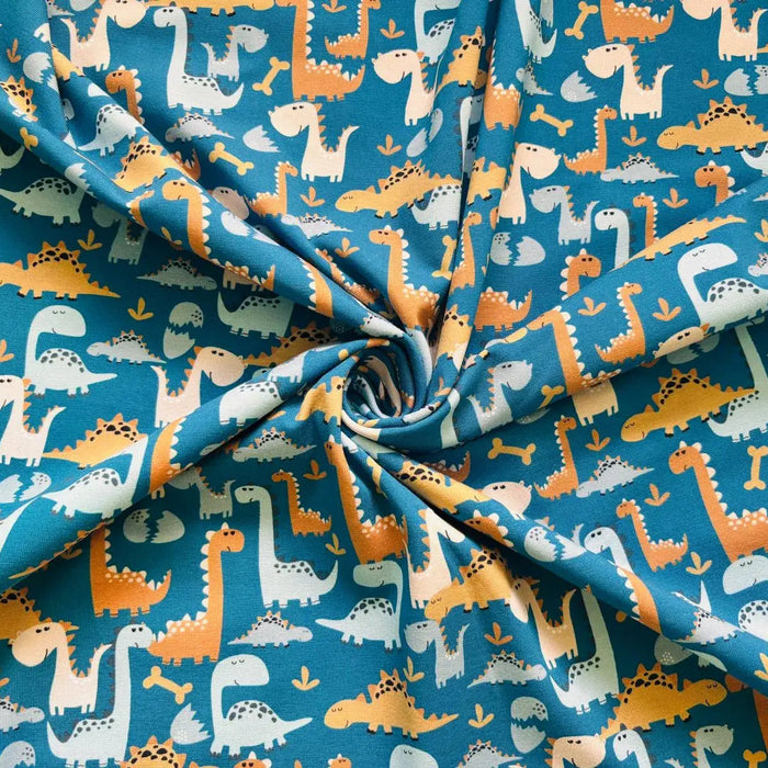dinosaurier-blau-baumwollejersey-stoff-stoffpilz