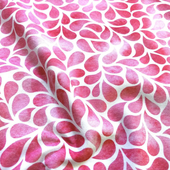 Abstrakt-rosa-baumwollejersey-stoff-stoffpilz