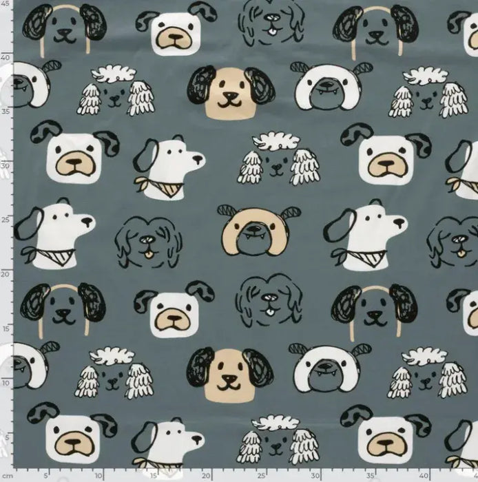 hunde-stahlblau-bedruckt-baumwolljersey-stoff-stoffpilz