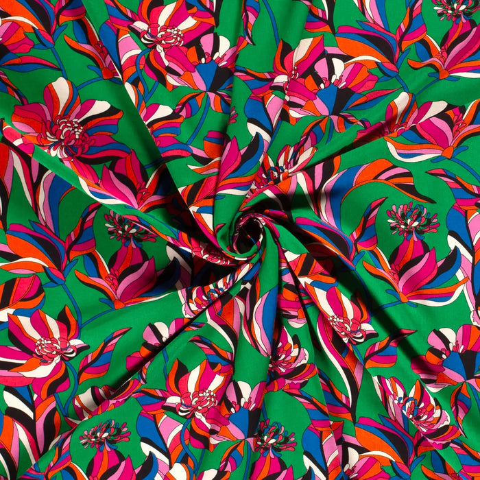 viskose-popeline-blumen-abstrakt-gruen-stoff-stoffpilz