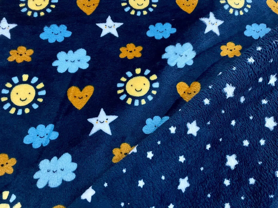 blau-sterne-flausch-grau-stoff-stoffpilz