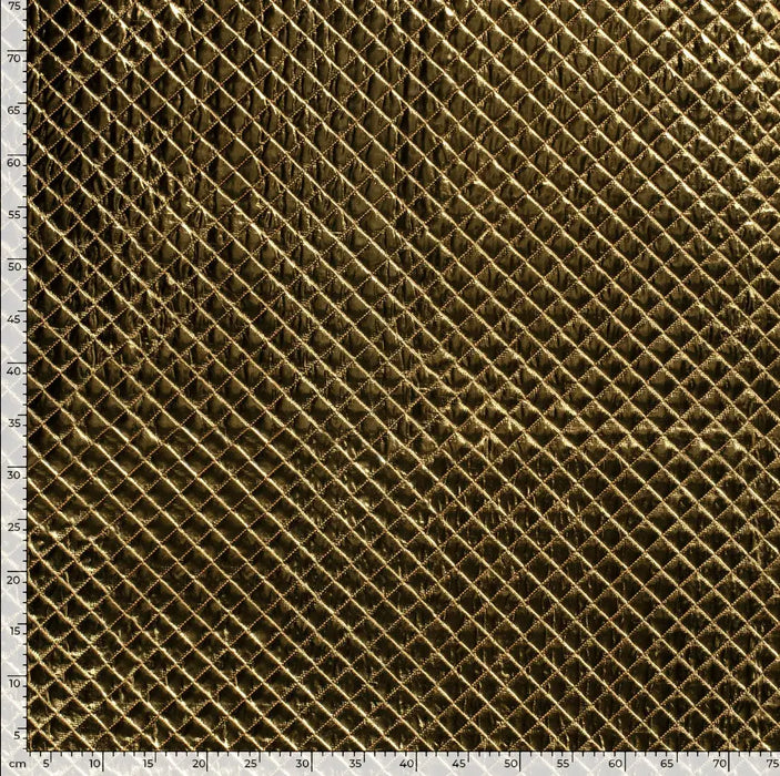 goldiger-folien-stepp-karo-stoff-stoffpilz