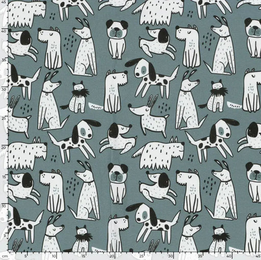 Hunden-stahlblau-french-terry-stoff-stoffpilz