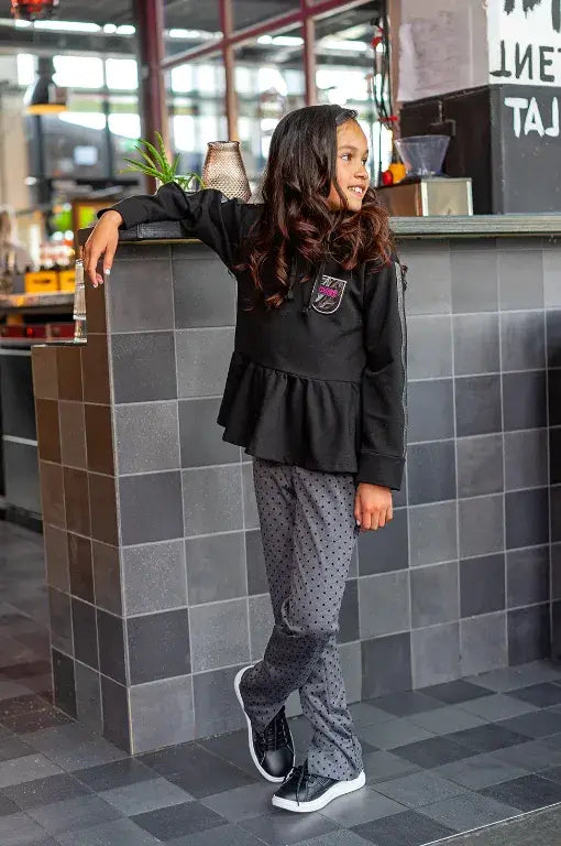 maedchen-kleid-french-terry-uni-schwarz-stoff-stoffpilz