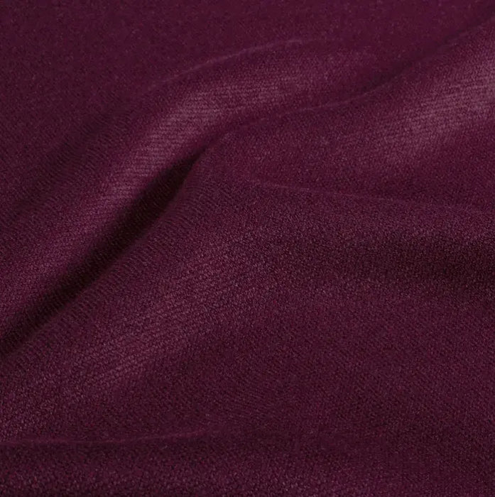 weinroter-uni-strick-stoff-stoffpilz