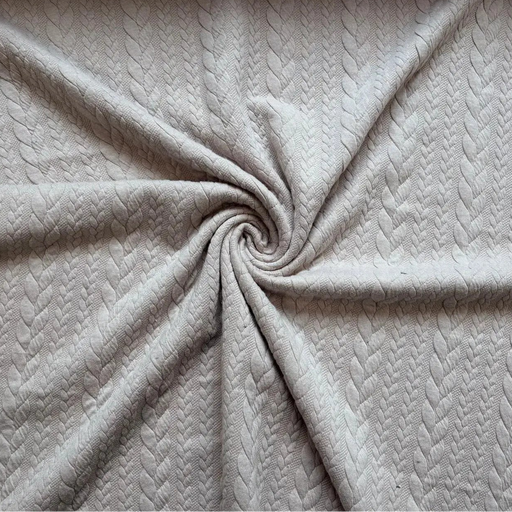 beige-zopf-jacquard-uni-stoffe-stoffpilz