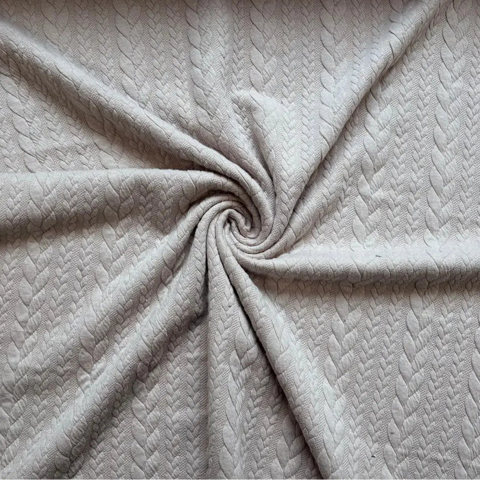 beige-zopf-jacquard-uni-stoffe-stoffpilz