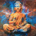 buddha-weltraum-orange-panel-stoff-stoffpilz