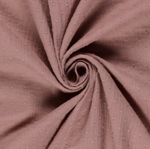 mauve-uni-dobby-punkte-musselin-uni-stoffe-stoffpilz