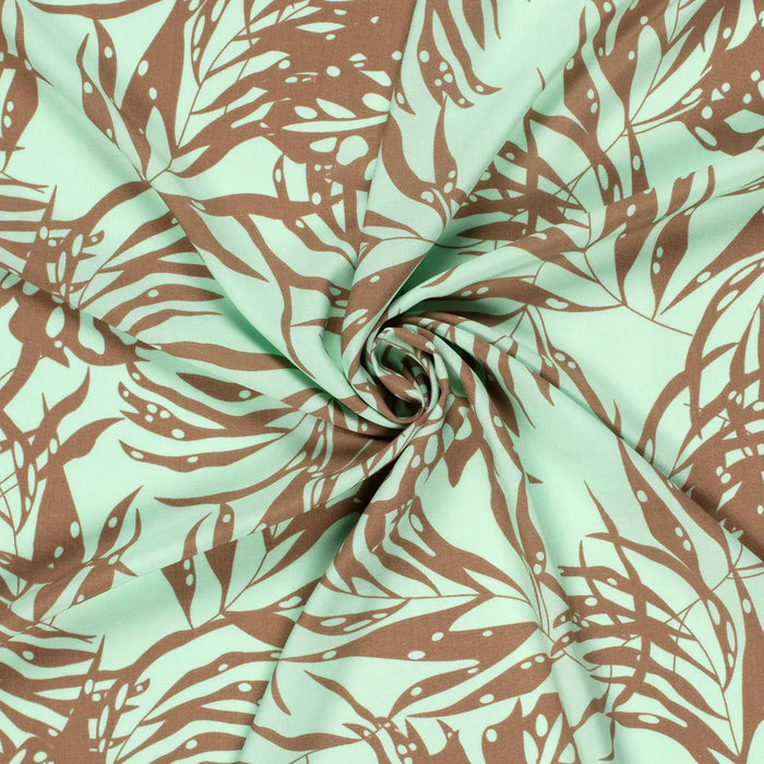 blaetter-mint-popeline-bambus-stoff-stoffpilz