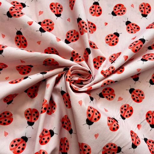 Marienkeafer-rosa-popeline-stoff-stoffpilz