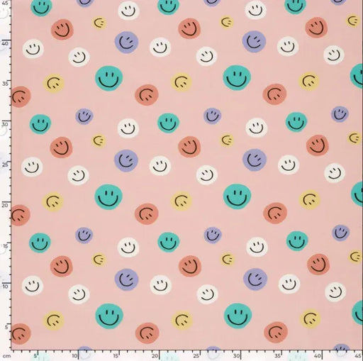 emoticons-rosa-popeline-stoff-stoffpilz