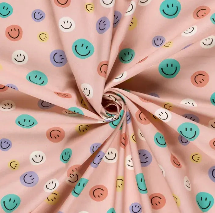emoticons-rosa-popeline-stoff-stoffpilz