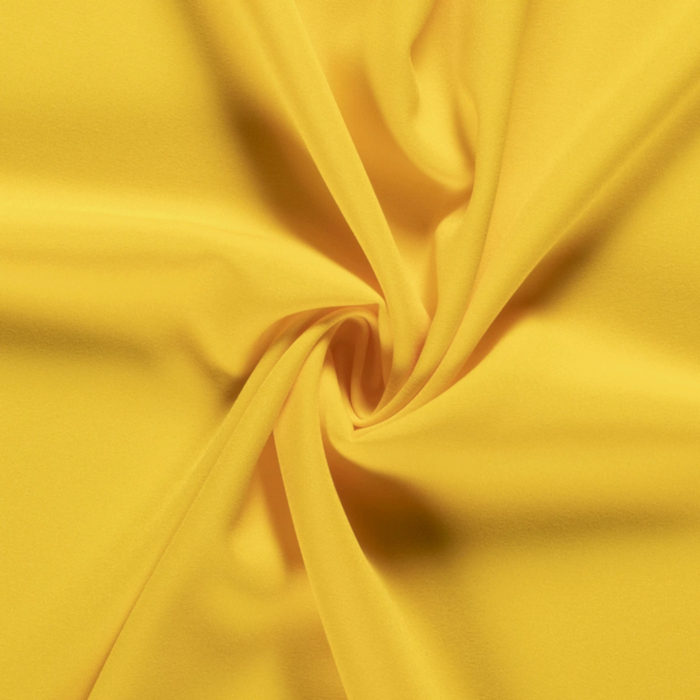gelb-uni-power-stretch-stoff-stoffpilz