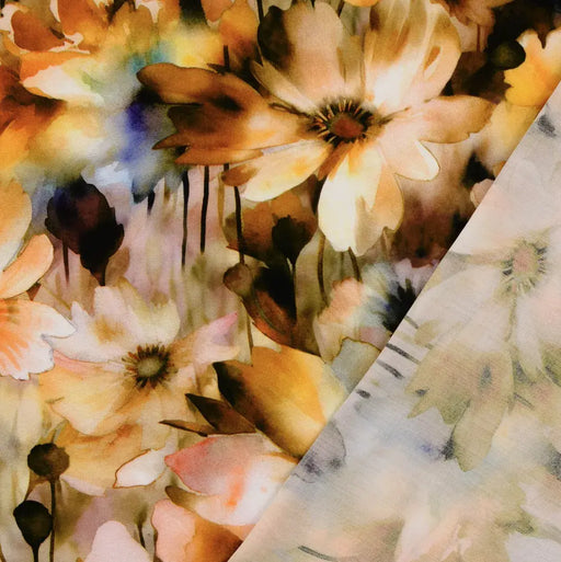 blumen-abstrakt-orange-viskose-stoff-stoffpilz
