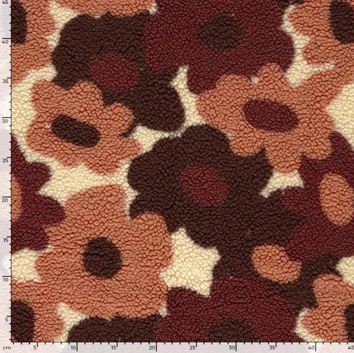 blumen-beige-braun-gross-sherpa-fleece-stoff-stoffpilz-schoeftland