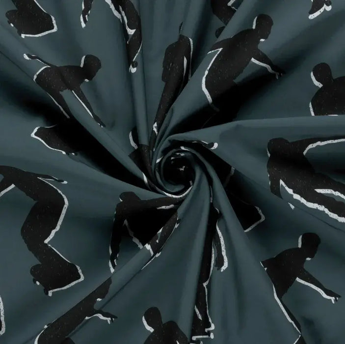 skate-sport-bedruckt-stahlblau-stoff-stoffpilz