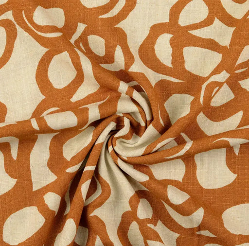 leinen-viskose-kreise-braun-stoff-stoffpilz-schoeftland