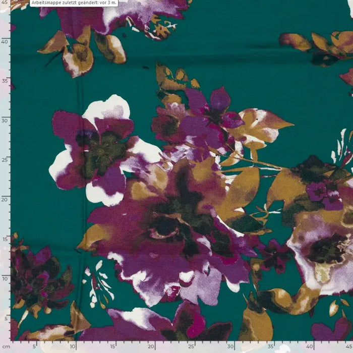 blumen-petrol-nylon-viskose-stoff-stoffpilz